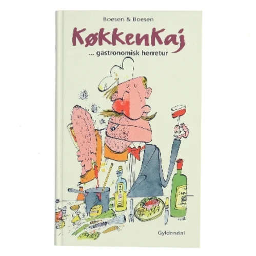KøkkenKaj : gastronomisk herretur (Bog)