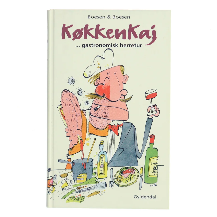 KøkkenKaj : gastronomisk herretur (Bog)