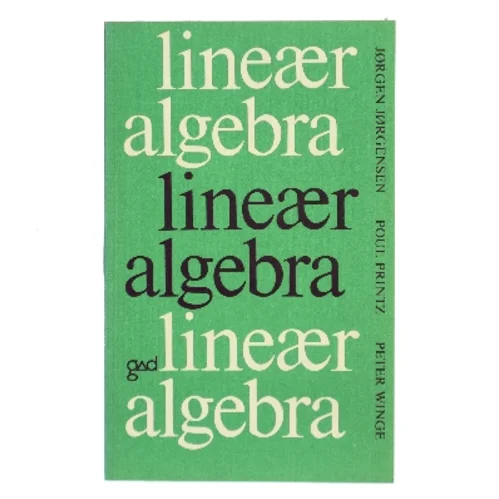 Lineær algebra (Bog)