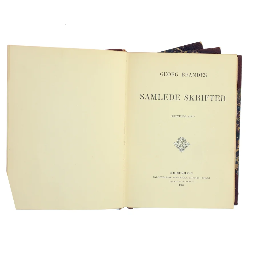 Samlede skrifter. Sekstende bind af Georg Brandes (Bog)