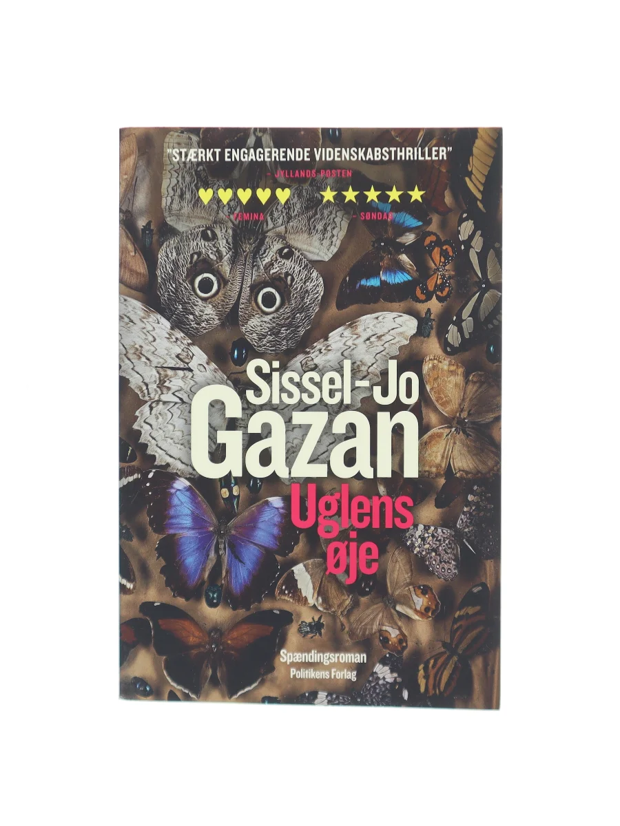 Forsiden af Uglens øje : spændingsroman af Sissel-Jo Gazan