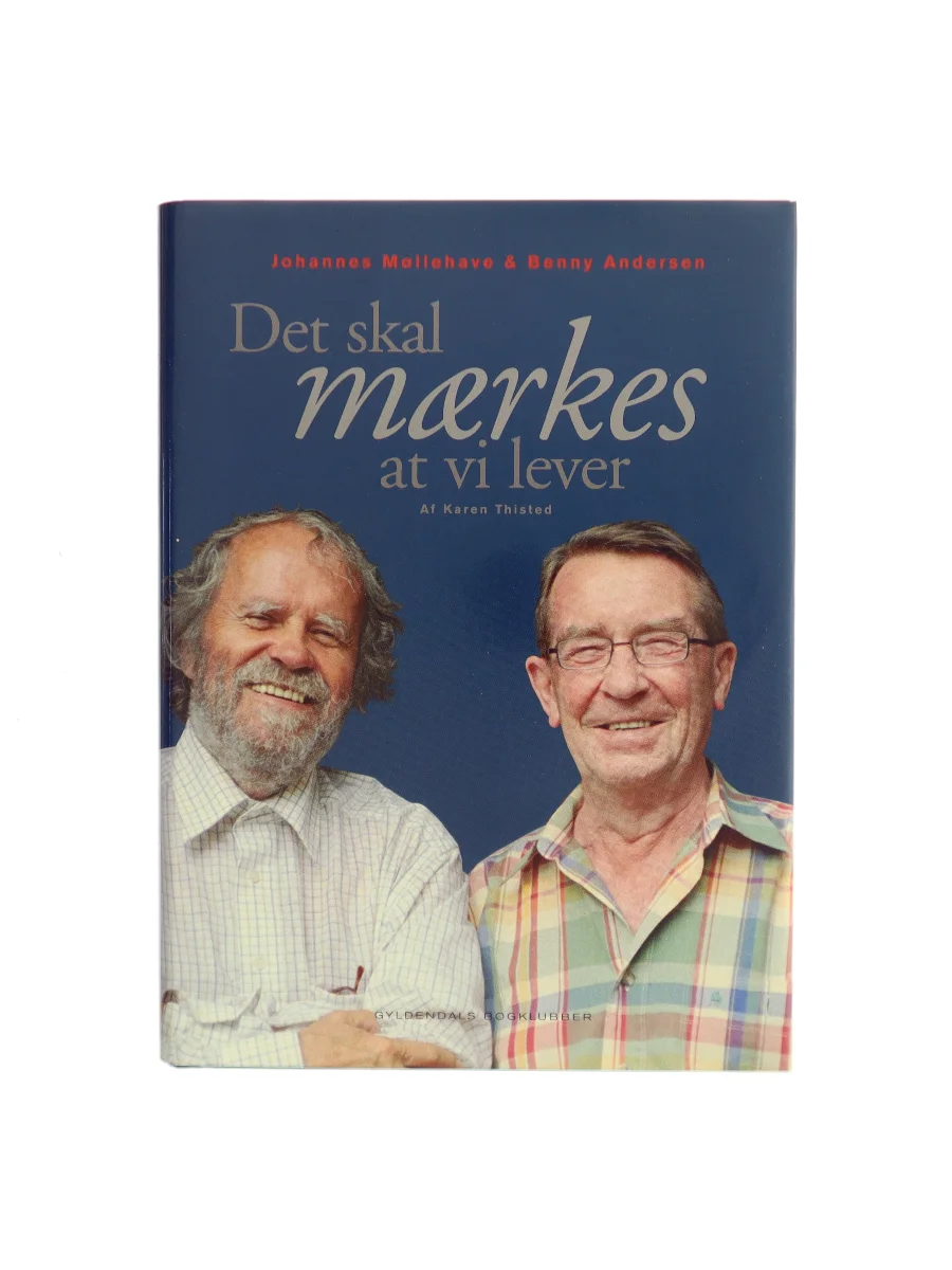 Forsiden af Det skal mærkes at vi lever af Johannes Møllehave