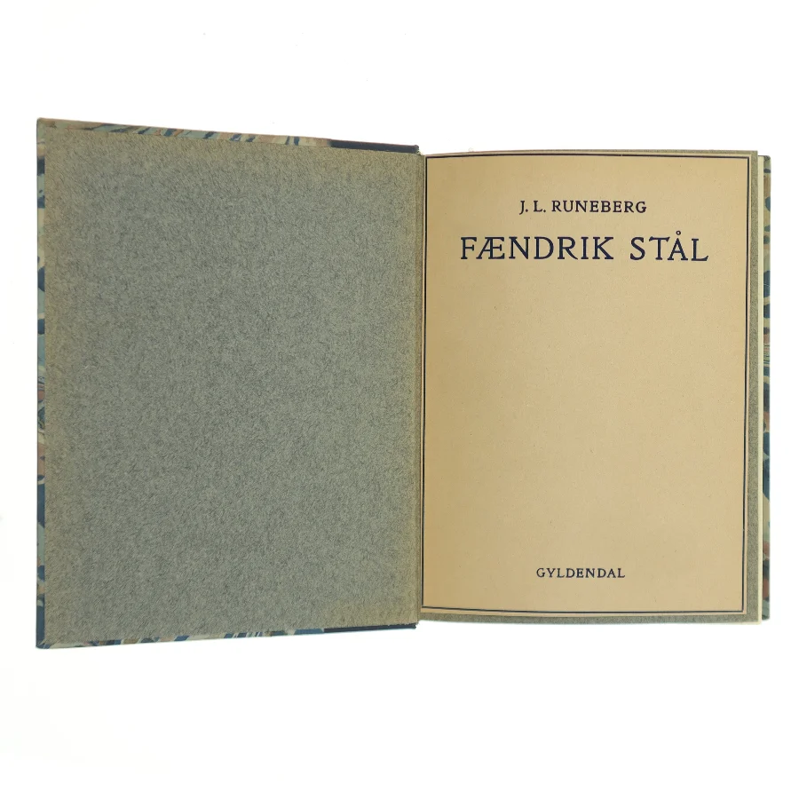Fændrik Stål af J. L. Runeberg (Bog)