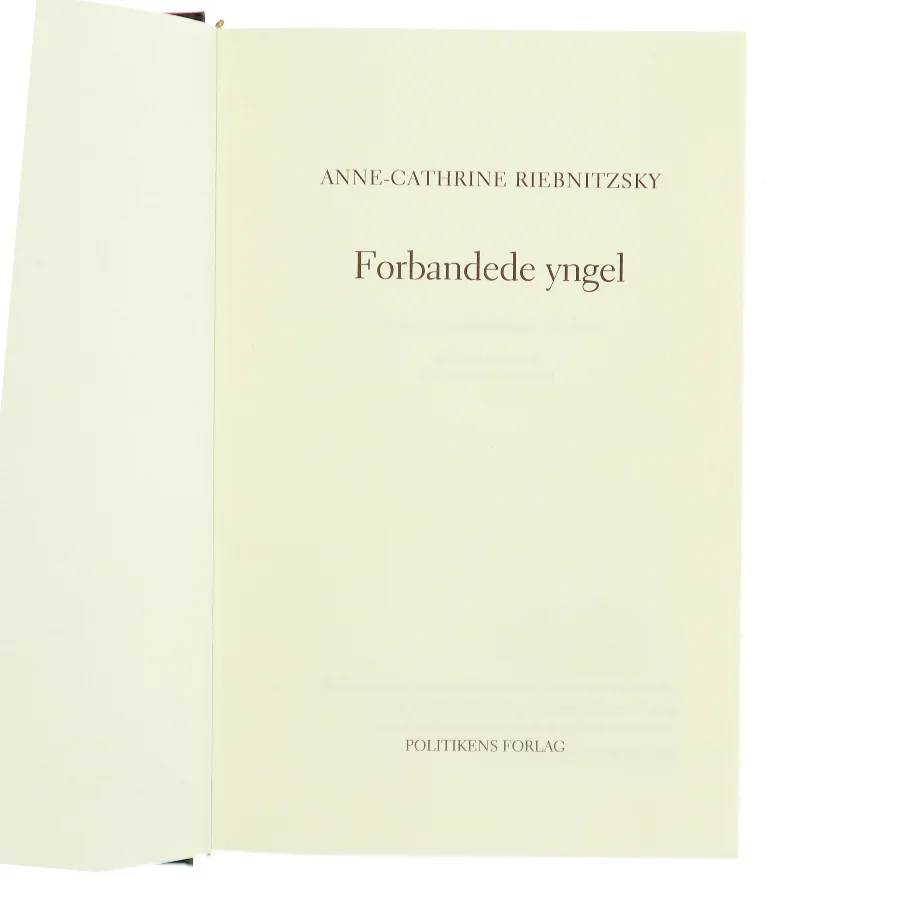 Forbandede yngel af Anne-Cathrine Riebnitzsky (Bog)