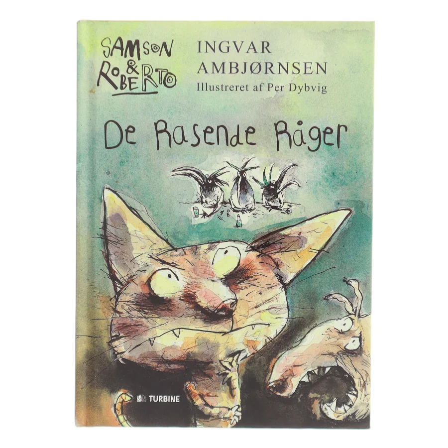 De rasende råger af Ingvar Ambjørnsen (Bog)