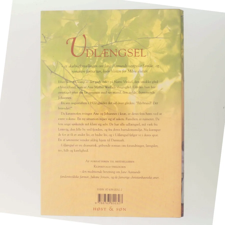 Udlængsel af Jane Aamund (Bog)