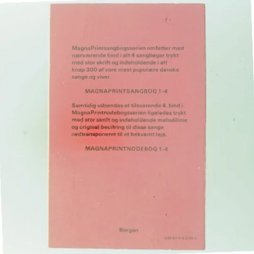 MagnaPrint sangbog 4 (Bog)