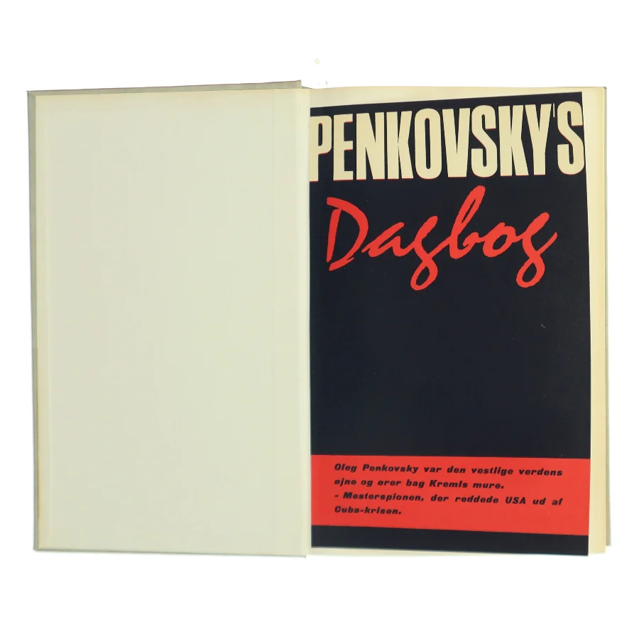 Penkovsky's Dagbog af Oleg Penkovsky (Bog)