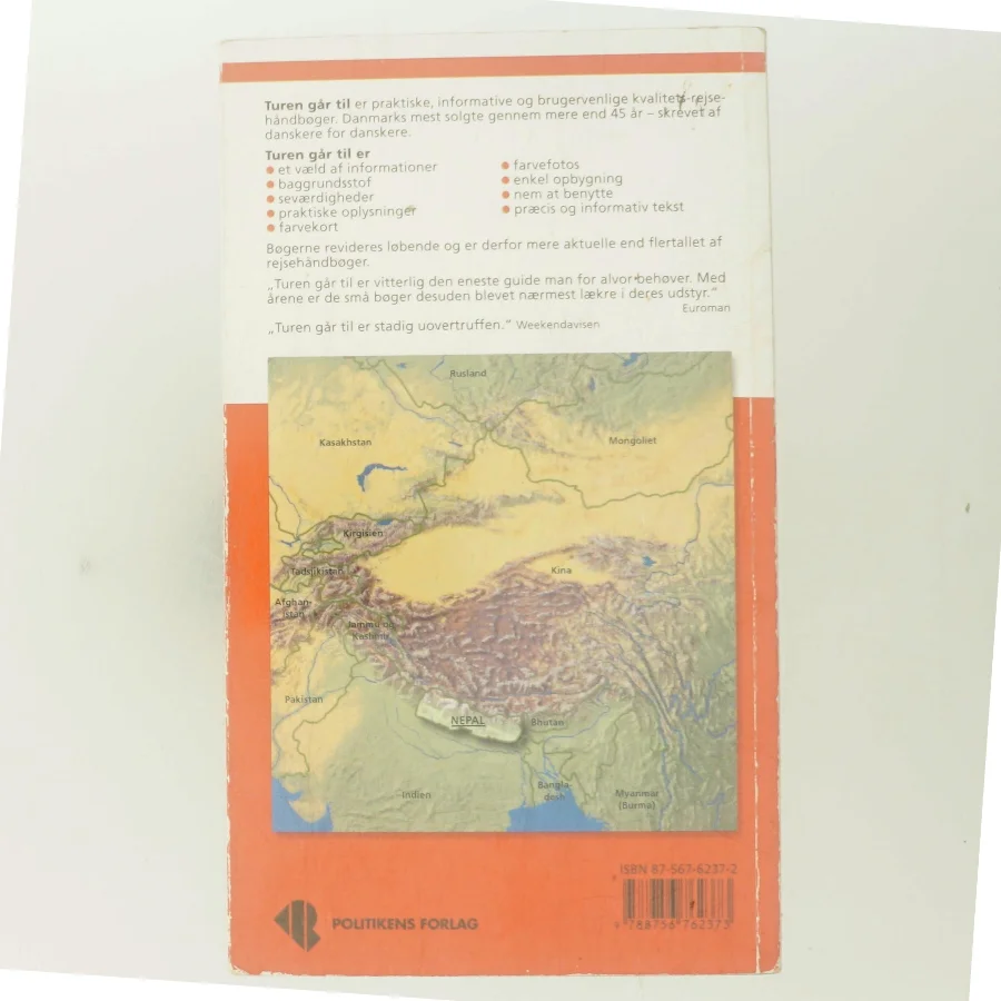 Turen går til Nepal af <Udfyld bogens forfattere> (Bog)