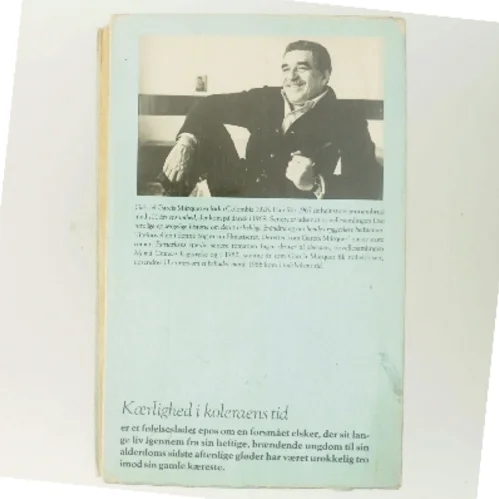 Kærlighed i koleraens tid af Gabriel García Márquez (Bog)