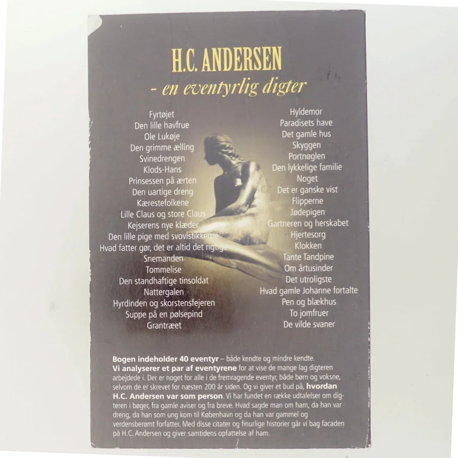 H.C. Andersen - en eventyrlig digter (Bog)