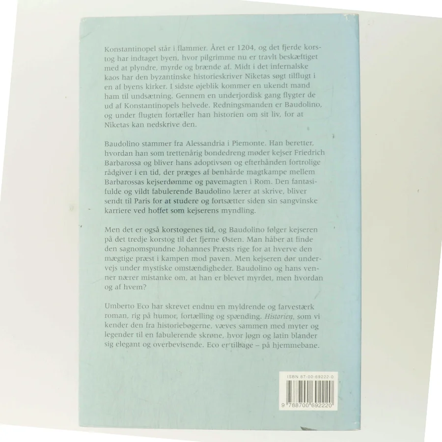 Baudolino : roman af Umberto Eco (Bog)