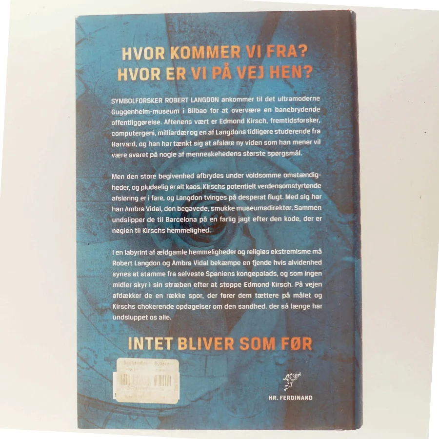 Oprindelse af Dan Brown (Bog)