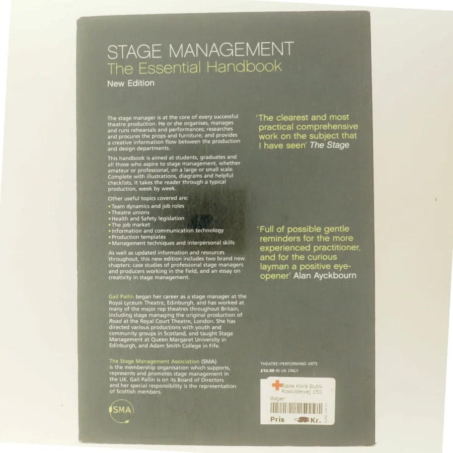 Stage Management af Gail Pallin (Bog)