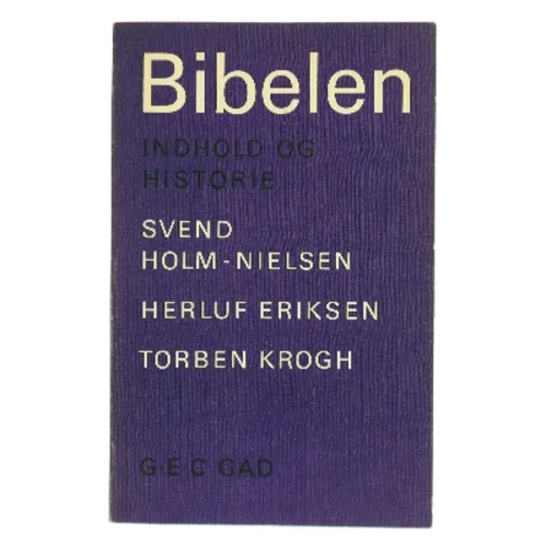Bibelen. Indhold og historie (Bog)