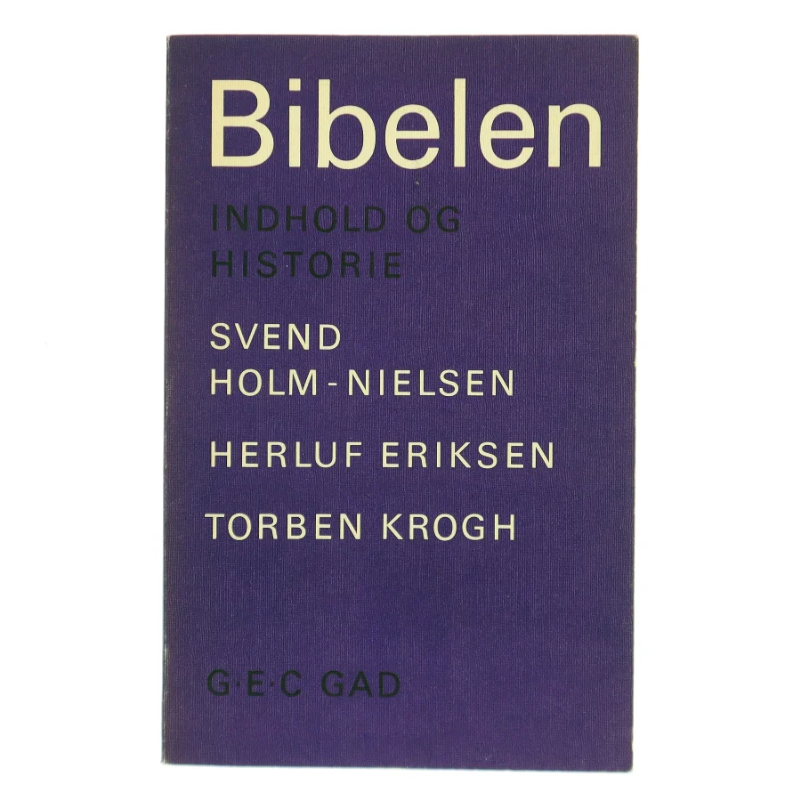 Bibelen. Indhold og historie (Bog)