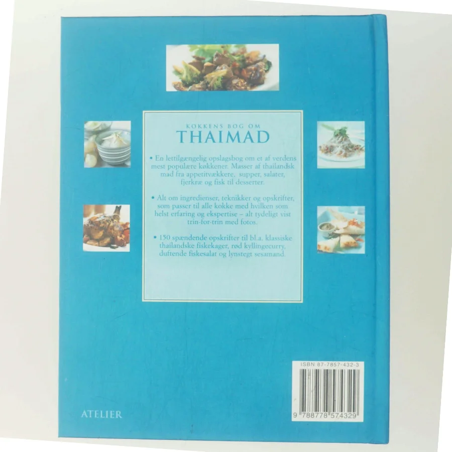 Kokkens bog om thai mad (Bog)
