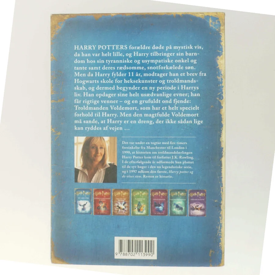 Harry Potter og De Vises Sten af Joanne K. Rowling (Bog)