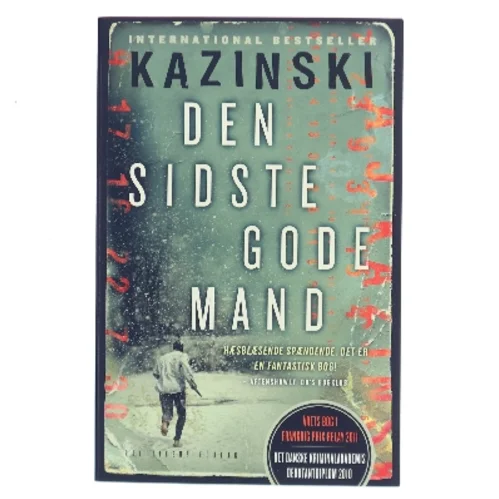 Den sidste gode mand af A. J. Kazinski (Bog)