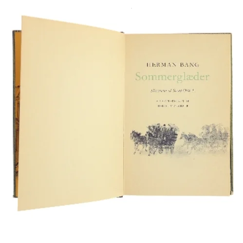 Sommerglæder af Herman Bang (Bog)