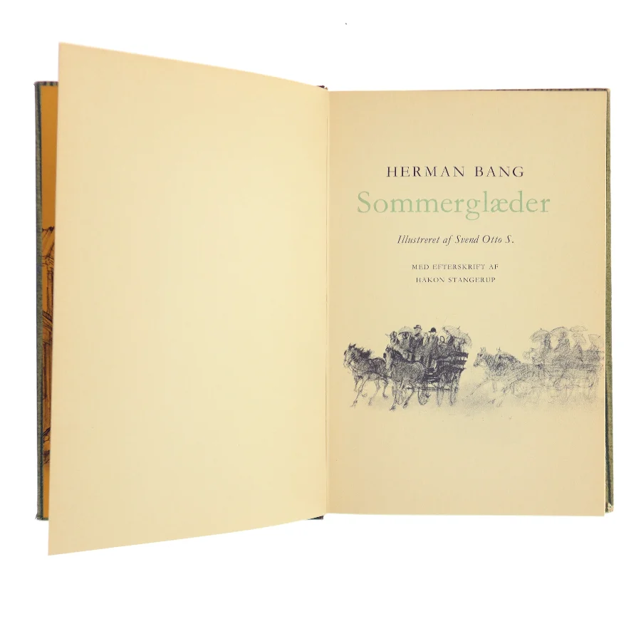 Sommerglæder af Herman Bang (Bog)
