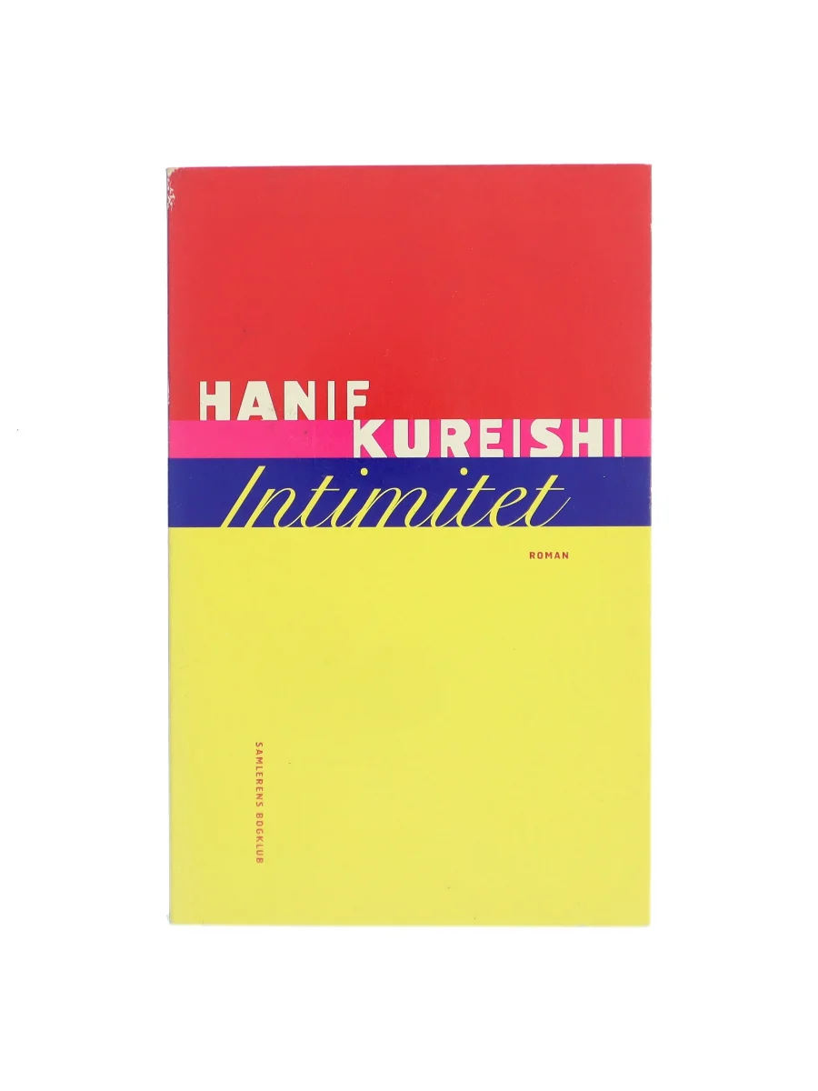 Forsiden af Intimitet af Hanif Kureishi