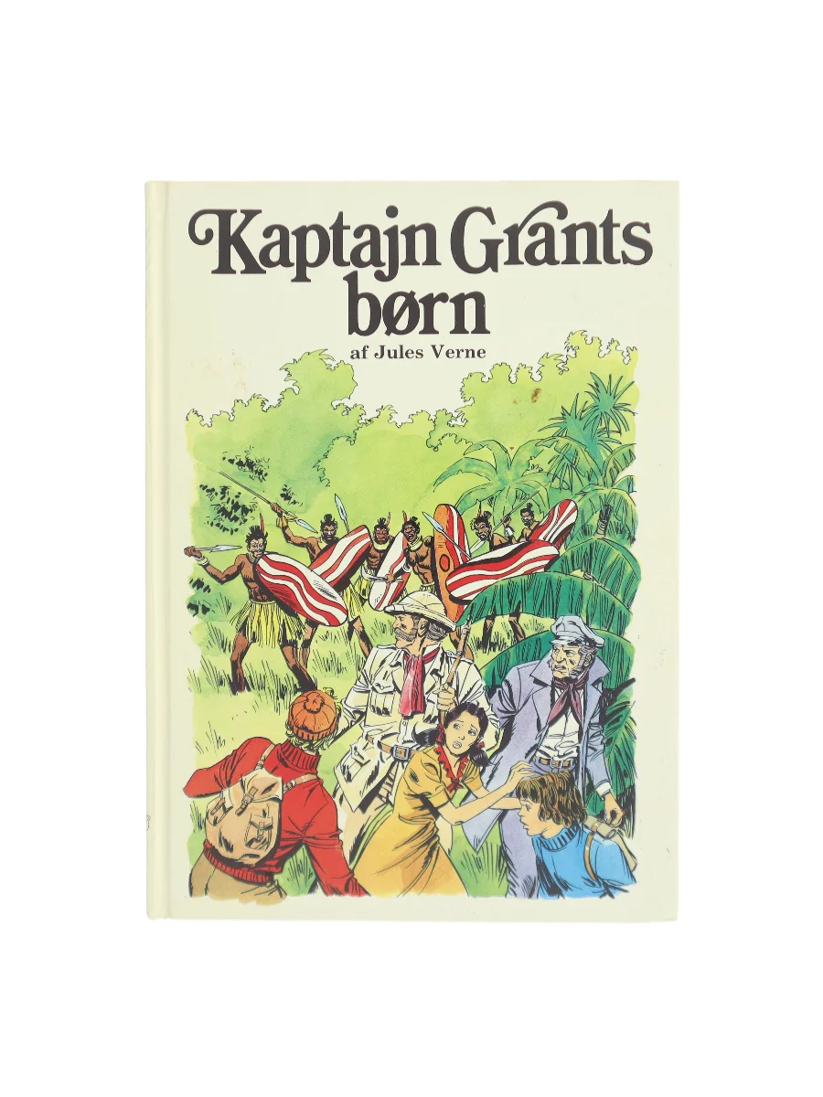 Forsiden af Kaptajn Grants børn af Jules Verne