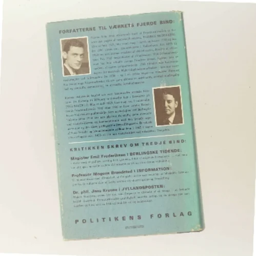 Dansk litteratur historie. Bind 4: Fra Tom Kristensen til Klaus Rifbjerg (Bog)