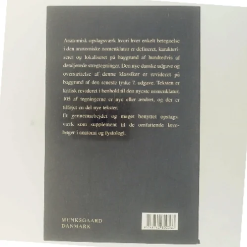 Anatomisk billedordbog af Heinz Feneis (Bog)