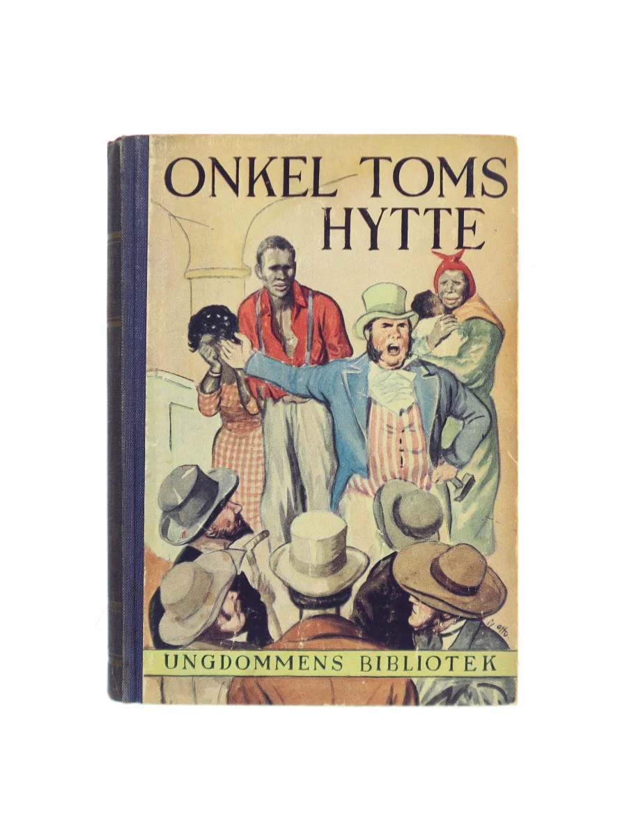 Forsiden af Onkel Toms hytte af Harriet Beecher Stowe