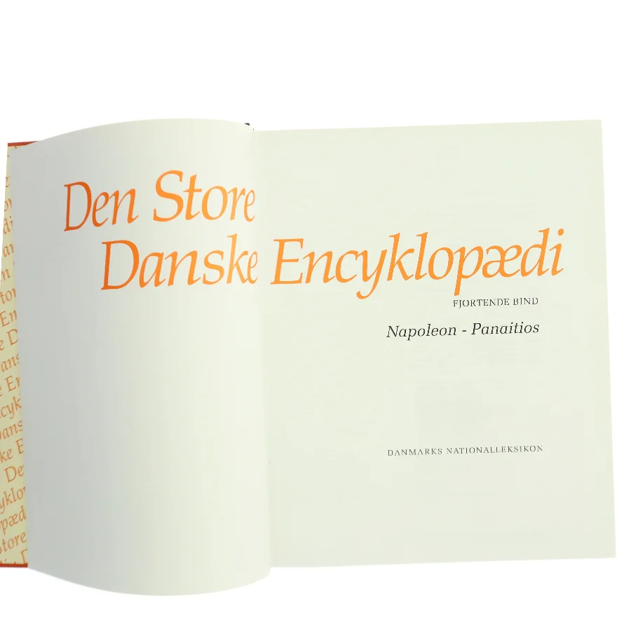 Den Store Danske Encyklopædi. Fjortende bind: Napoleon - Panaitios af Danmarks Nationalleksikon (Bog)
