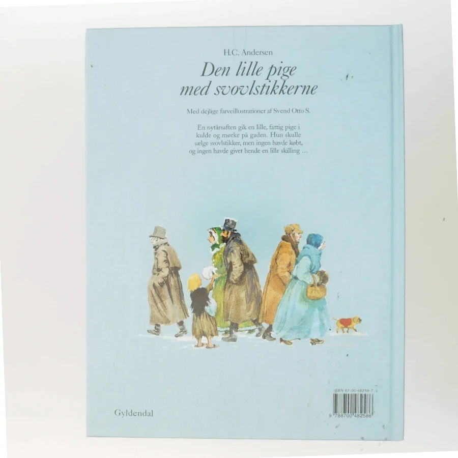 Den lille pige med svovlstikkerne af H.C. Andersen (Bog)