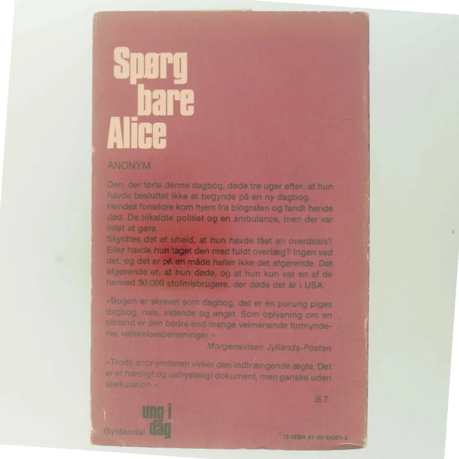 Spørg bare Alice af Anonym (Bog)