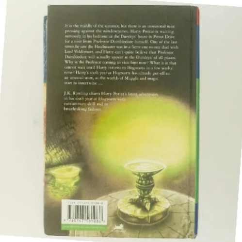 Harry Potter and the half-blood prince af Joanne K. Rowling (Bog)