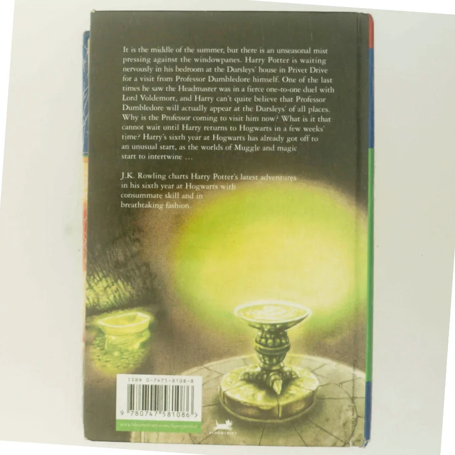 Harry Potter and the half-blood prince af Joanne K. Rowling (Bog)