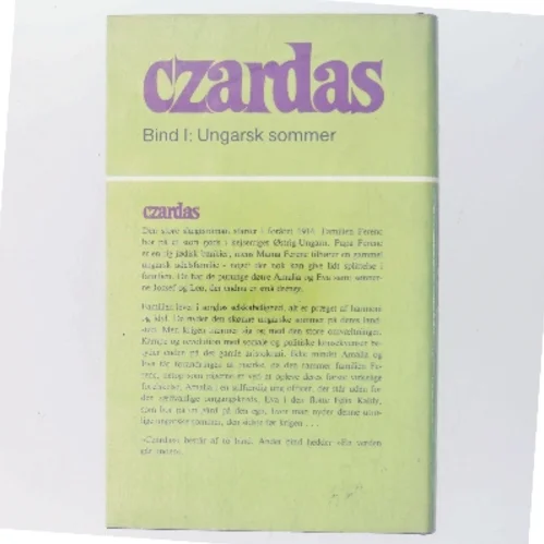 Czardas. Bind I: Ungarsk sommer af Diane Pearson (Bog)