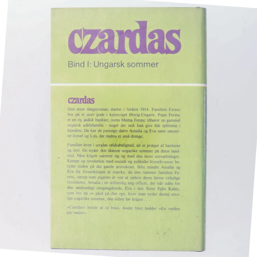 Czardas. Bind I: Ungarsk sommer af Diane Pearson (Bog)