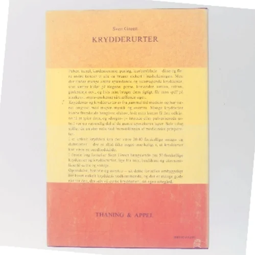 Krydderurter af Sven Green (Bog)
