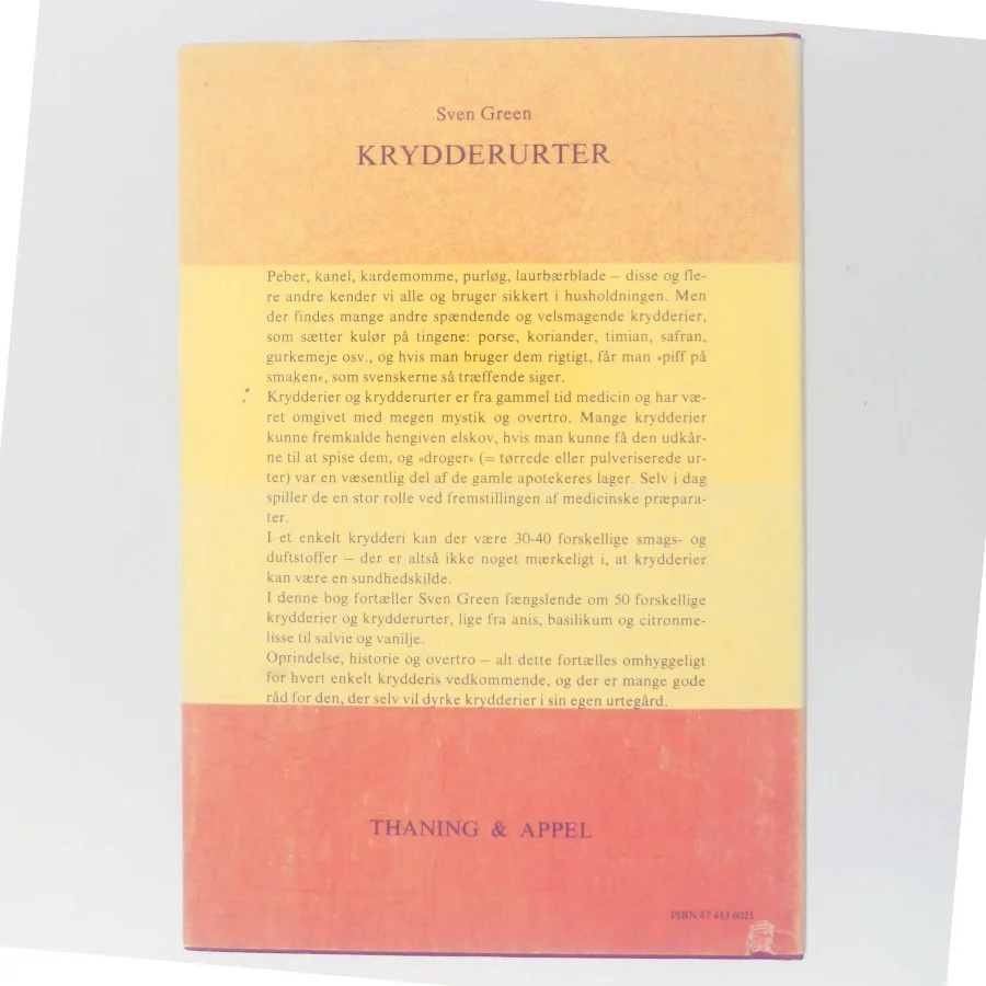 Krydderurter af Sven Green (Bog)