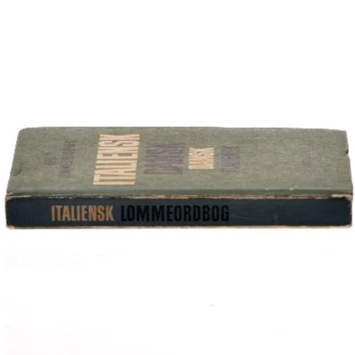 Italiensk-dansk, dansk-italiensk lommeordbog (Bog)