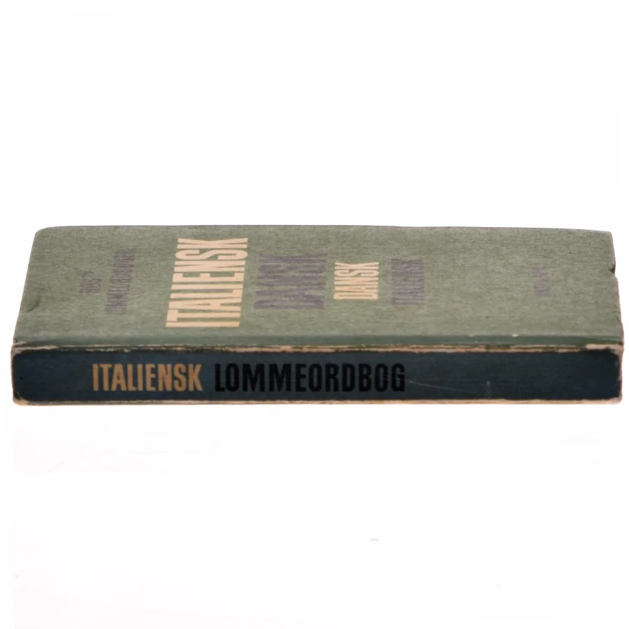 Italiensk-dansk, dansk-italiensk lommeordbog (Bog)