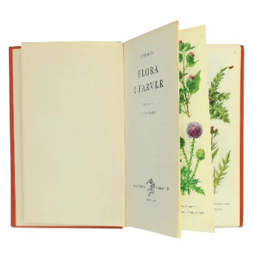 Flora i farver af Hans Hvass (Bog)