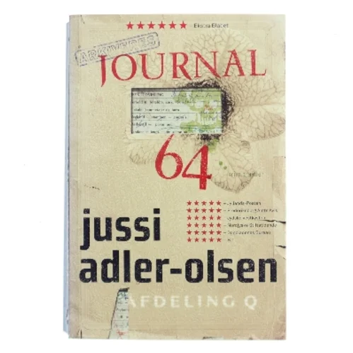 Journal 64 af Jussi Adler-Olsen (Bog)