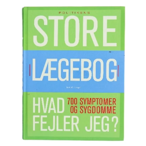 Politikens store lægebog af Jerk W. Langer (Bog)