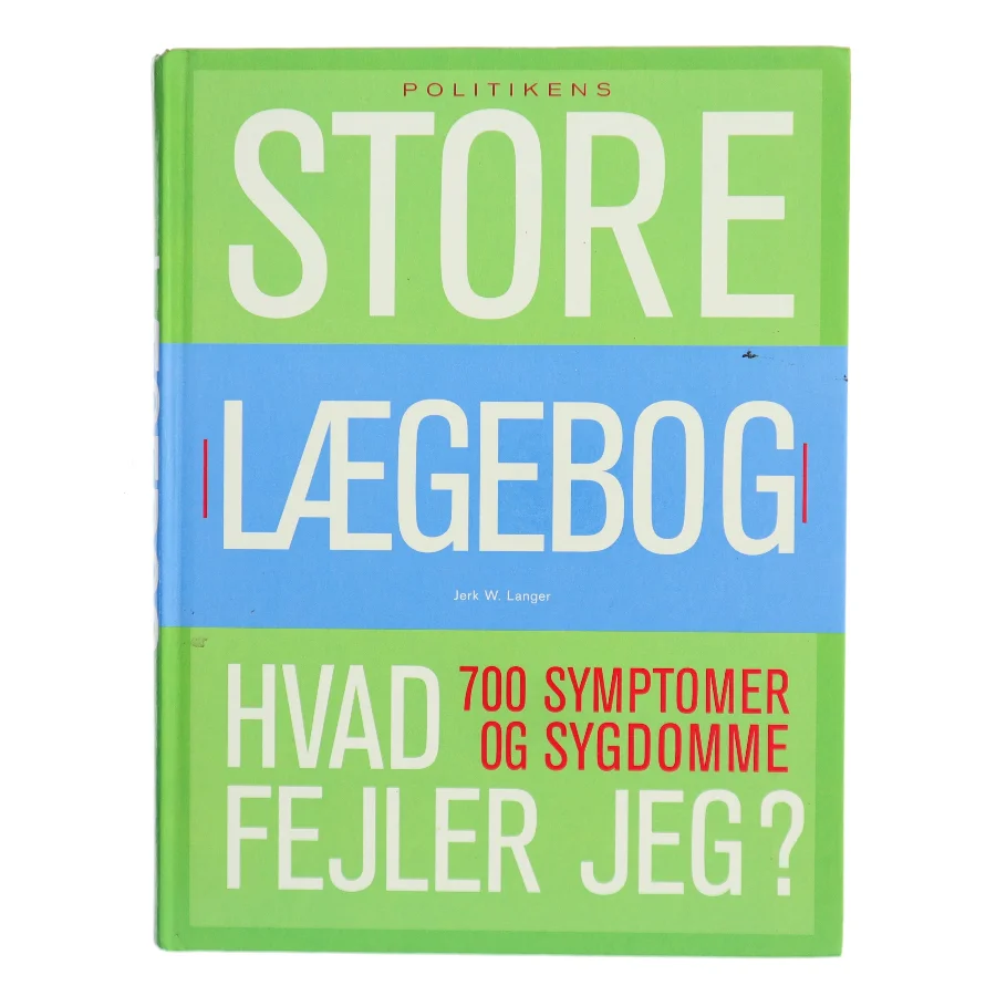 Politikens store lægebog af Jerk W. Langer (Bog)