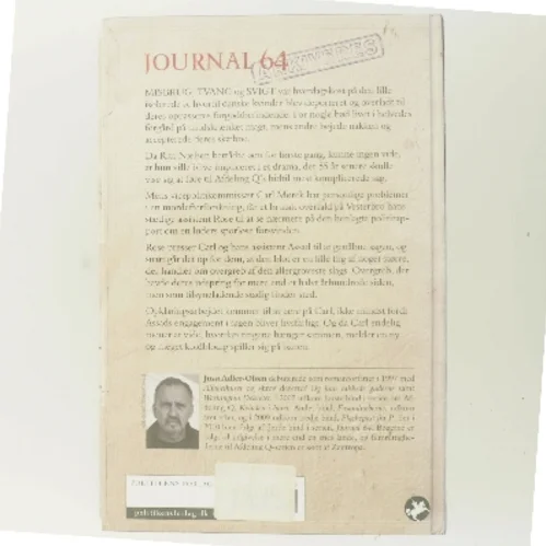 Journal 64 af Jussi Adler-Olsen (Bog)