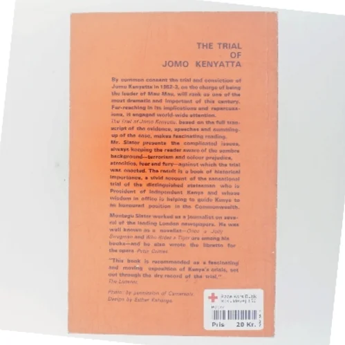 The Trial of Jomo Kenyatta af Montagu Slater (Bog)