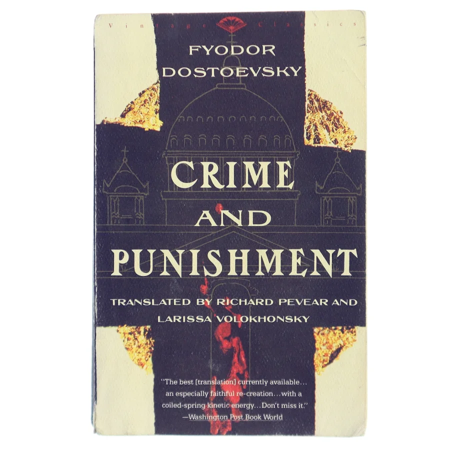 Crime and punishment : a novel in six parts with epilogue af Fyodor Dostoevsky (Bog)