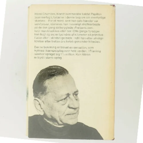 Papillon. 2. del af Henri Charrière (Bog)