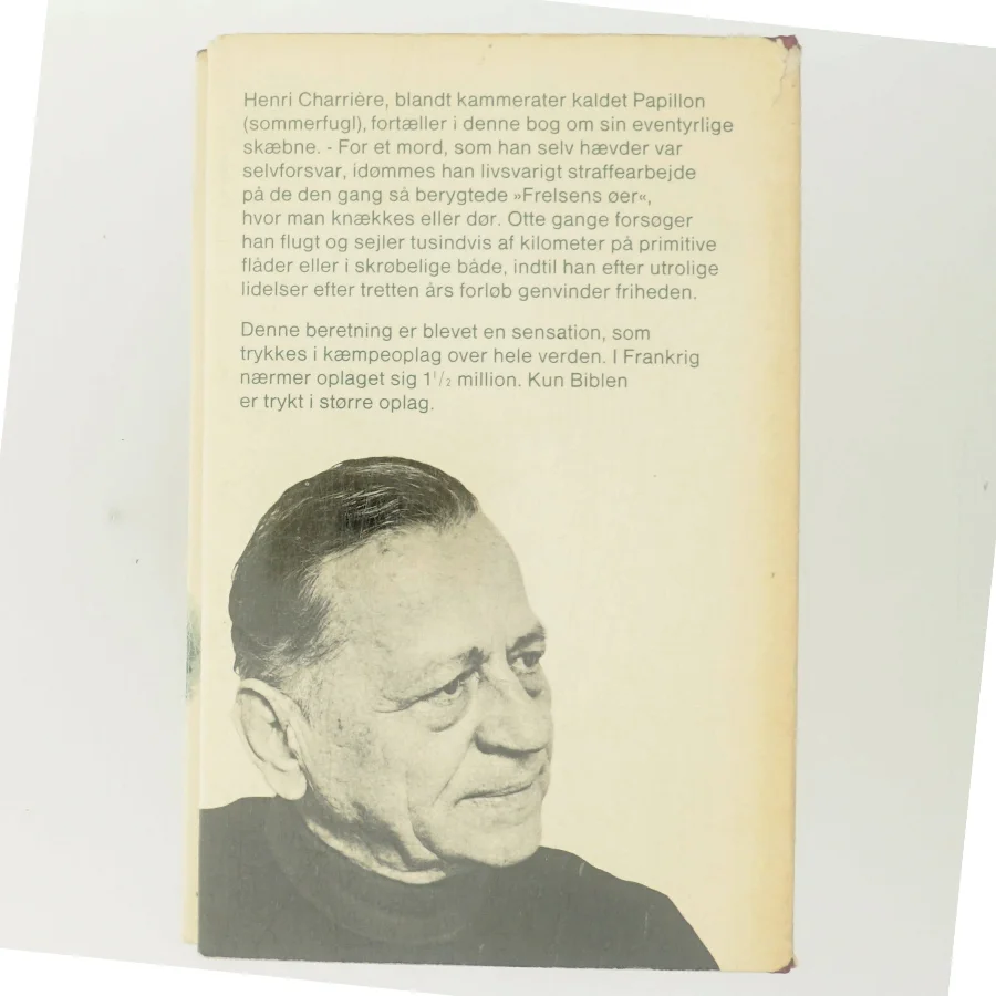 Papillon. 2. del af Henri Charrière (Bog)